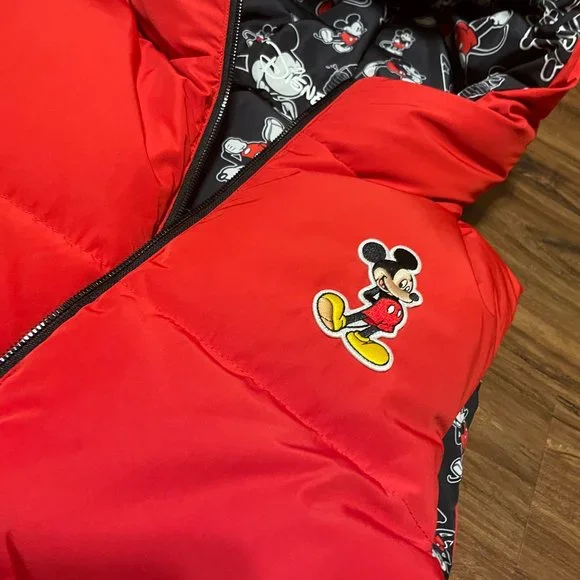 Kith-Disney Bristol Down Puffer Vest- Reversible